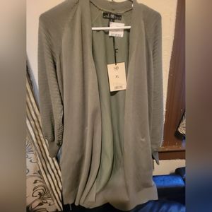 Green Sweater cardigan